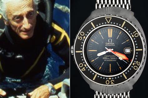 jacques cousteau and omega or rolex|jacques yves cousteau.